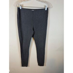 Splendid Womens Leggings Supima Cotton Modal Stretch Gray Large